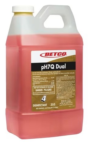 35547 PH7Q DUAL DISINFECTANT FASTDRAW #4 2-LTR